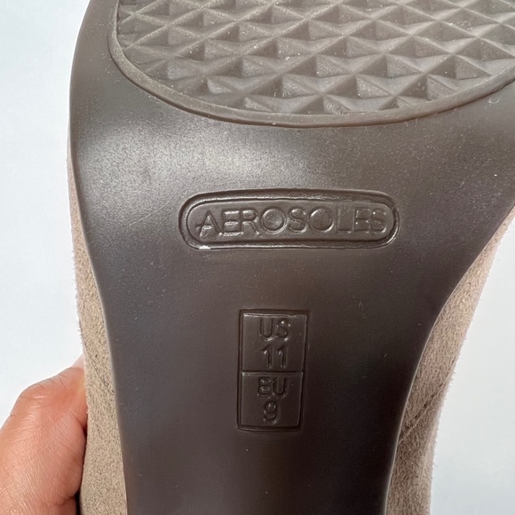 Aerosoles Nude MINOR‎ ROLE Mary Jane Style Lace Up Pumps Size 11 - Picture 8 of 12